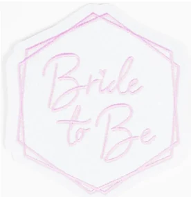 Petrecerea burlacitelor Bride To Be abțibild textil termoadeziv