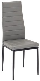 Mabel 4+1 set de sufragerie gri-negru