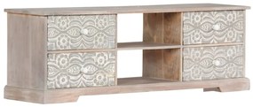 vidaXL Comodă TV, 120 x 30 x 40 cm, lemn masiv de acacia