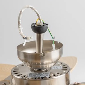 Ventilator de tavan ZEVENTI FAMARA 1xE14/60W/230V bej