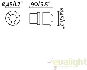 SPOT LED INCASTRABIL DE EXTERIOR KANE-3 70662