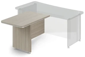 Element executiv TopOffice 110 x 70 cm, driftwood
