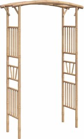vidaXL Arcadă pentru trandafiri, 118x40x187 cm, bambus