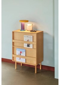 Veioză mov LED cu intensitate reglabilă (înălțime 25 cm) Magic – Hübsch