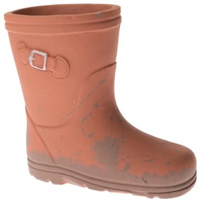 Decorațiune din beton Dakls Boot, portocaliu teracotă