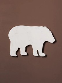 Tocator din marmura, in forma de urs, Bear