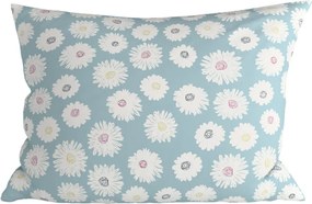 Husa pentru perna din microfibra FLORENCO 70x90 cm, albastru