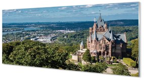 Tablouri acrilice Germania Panorama a castelului orașului