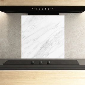 Panou Sticla Bucatarie, 100x100cm, Protectie aragaz, Antistropi, Termorezistent, Abstracte, Marble, Light Grey Marble