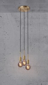 Lustra cu 3 pendule design modern PACO alama 2112063035 NL