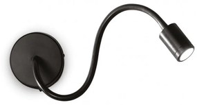 Aplica perete neagra Ideal-Lux Focus ap- 097190