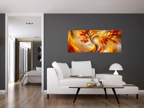 Tablou - Copac de toamnă (120x50 cm)