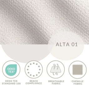 Pat boxspring crem cu spațiu de depozitare 180x200 cm Monpelli – Maison de Rêve