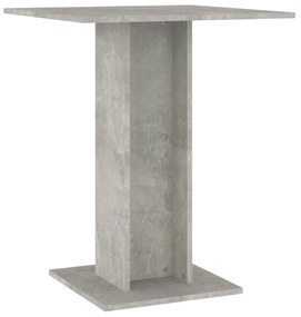 Masa de bistro, gri beton, 60 x 60 x 75 cm, PAL 1, Gri beton