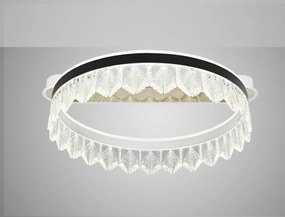 Lustra LED Cu Telecomanda, Elit's, Eda, 60W, cristal
