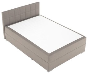 Pat tip BOXSPRING 120x200, taupe gri-maro, FERATA TV KOMFORT