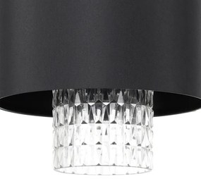 Lustră pe cablu Eglo 39977 SAPUARA 1xE27/40W/230V negru