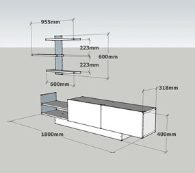 Mobilier living Eminent (Alb). 1071714