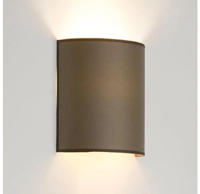 Brilagi - Lampa de perete SEMI 1xE27/15W/230V, Ø 20 cm, maro