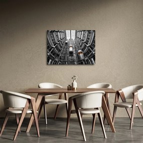 Tablou cu lift în clădire (70x50 cm)