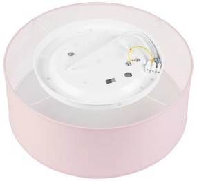 Plafonieră SIRJA PASTEL DOUBLE 2xE27/15W/230V d. 35 cm roz
