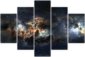 Tablou - Universul cu Nebula (150x105 cm)