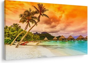 Tablou - Insula Bora Bora (90x60 cm)