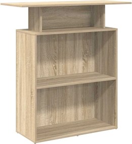 vidaXL Birou de recepție din stejar Sonoma, 100x40x104 cm, lemn stratificat