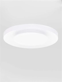 Plafoniera LED design slim PADA alb D-60cm