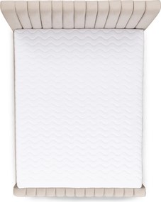 Pat tapițat cu ladă de depozitare Livani 160x200 - velur bej Velluto 2