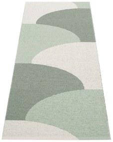 Covor tip traversă pentru interior și exterior verde 70x180 cm Hill Army Misty Mint – Pappelina