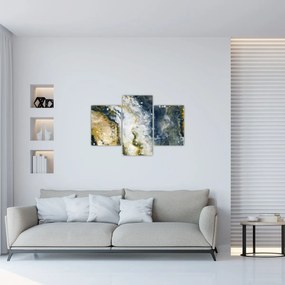 Tablou - Abstract auriu (90x60 cm)