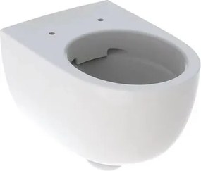 Vas wc suspendat Geberit Selnova Rimfree fara capac alb cu forma inchisa