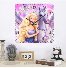 Ceas de perete Barbie