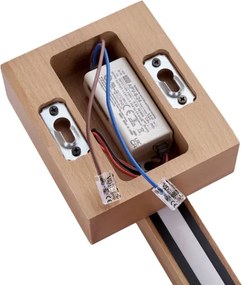 BRILAGI - Aplică de perete LED GARDALINE LED/90W/230V 60 cm stejar
