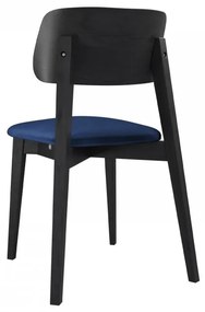 Scaun sufragerie KD 63 C (Negru + albastru) . 1103438