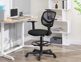Scaun inalt de birou Black Terra One