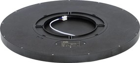 Fulgur s-43059 - Plafonieră LED NOMY 50W/230V CCT UGR IP40, diam. 60 cm, negru + telecomandă