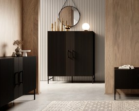 Comoda RAFTT 122x140cm, neagra