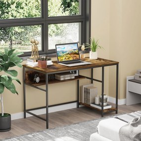 Masa stil industrial HOMCOM, versatila, 120x60x75cm | Aosom RO