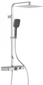 Schütte 60531 - Set de duș OCEAN l. cu baterie termostatică, crom/antracit
