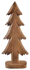 Copac din lemn de mango InDecor, 16 x 6 x 32 cm, M