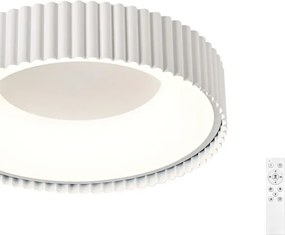 Brilagi - LED dimabil, plafonieră FALCON MODERN LED/30W/230V 40 cm alb + telecomandă