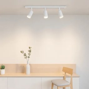 Spot pe șină PIPE 3xGU10/10W/230V alb