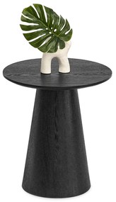 Măsuță de cafea Otava 45 (lemn negru + negru). Promo -15%. 1111670