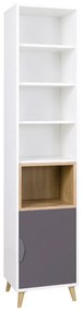 Raft Juna 4 (alb + grafit + gri + stejar lefkas). 1087400