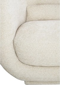 Canapea crem 237 cm Kialy – Light &amp; Living