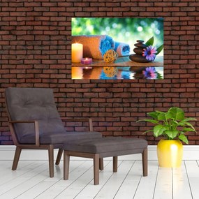 Tablou - Relaxare masaj pictura (90x60 cm)