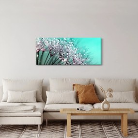 Tablou - planta cu rouă (120x50 cm)