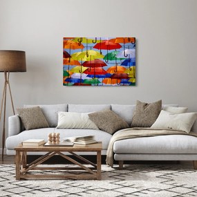 Tablou - Umbrele colorate (90x60 cm)